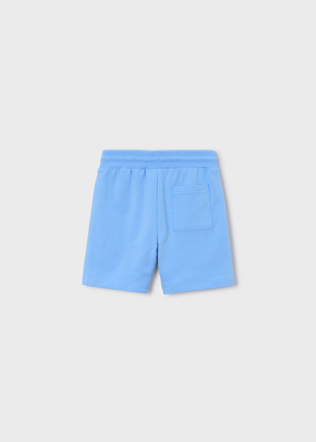 Fleece Shorts, Sky Blue, 611