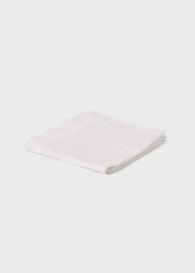 Knit Baby Blanket, Pottery, 9020