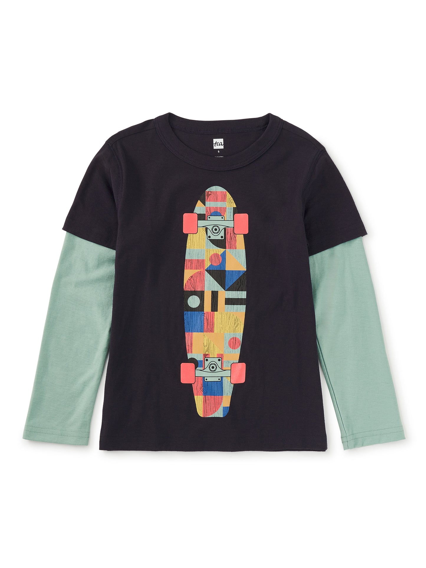 L/S Layered Tee, Skateboard