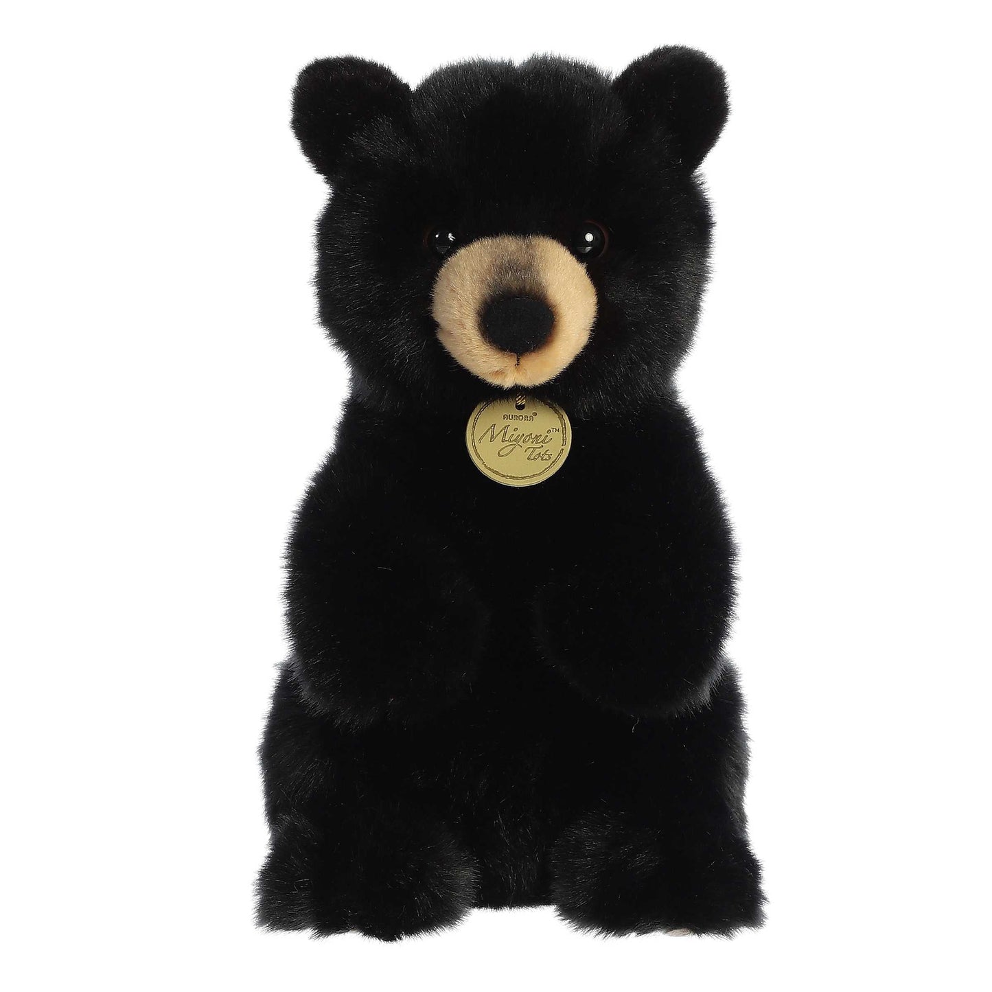 10" Sitting Pretty American Black Bear Cub