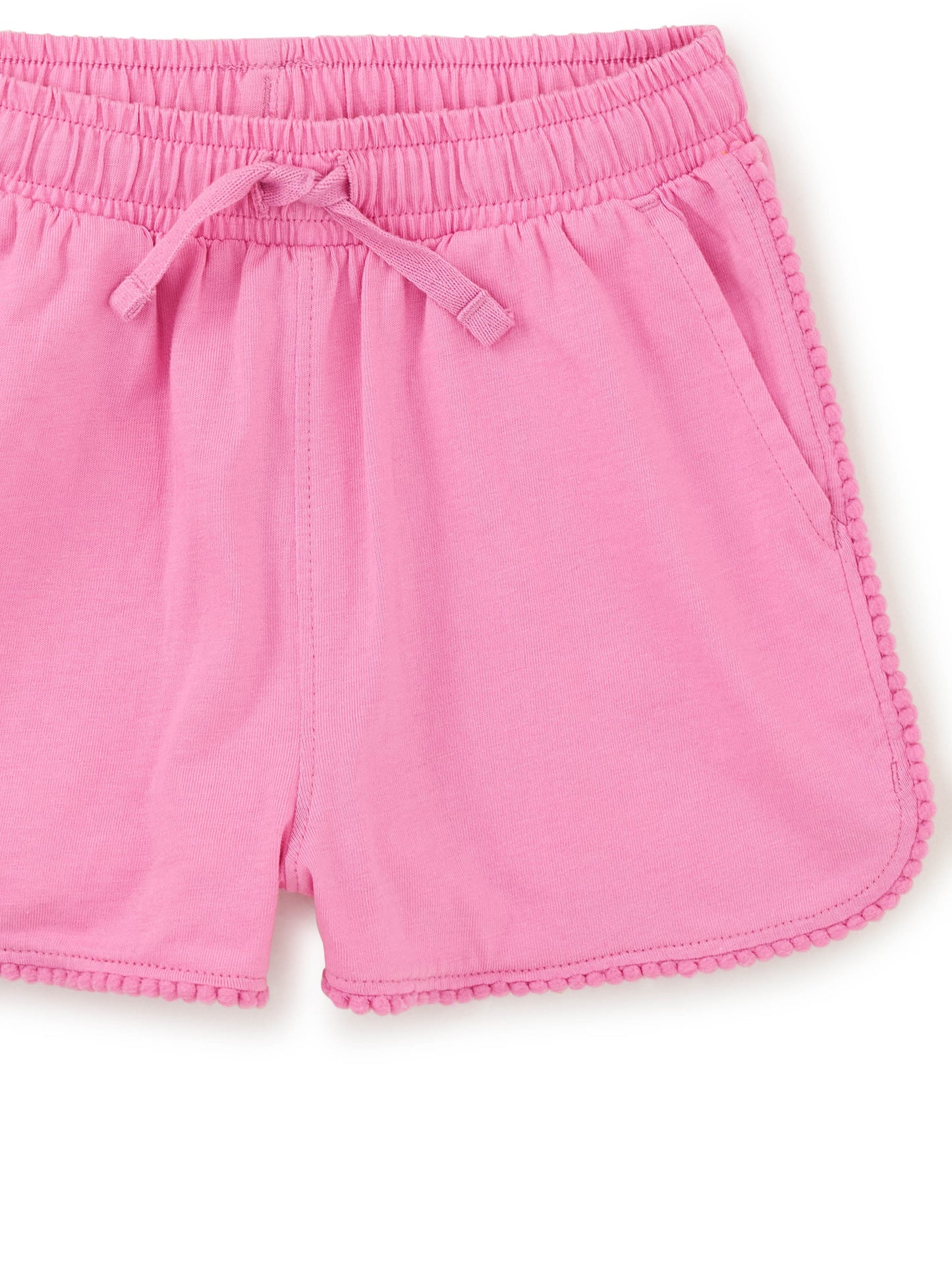 Pom-Pom Gym Shorts, Perennial Pink