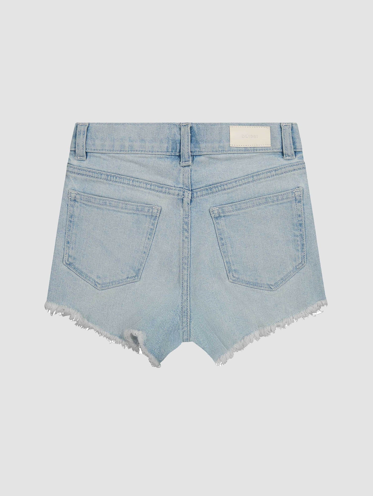 Lucy Shorts in Poolside Frayed