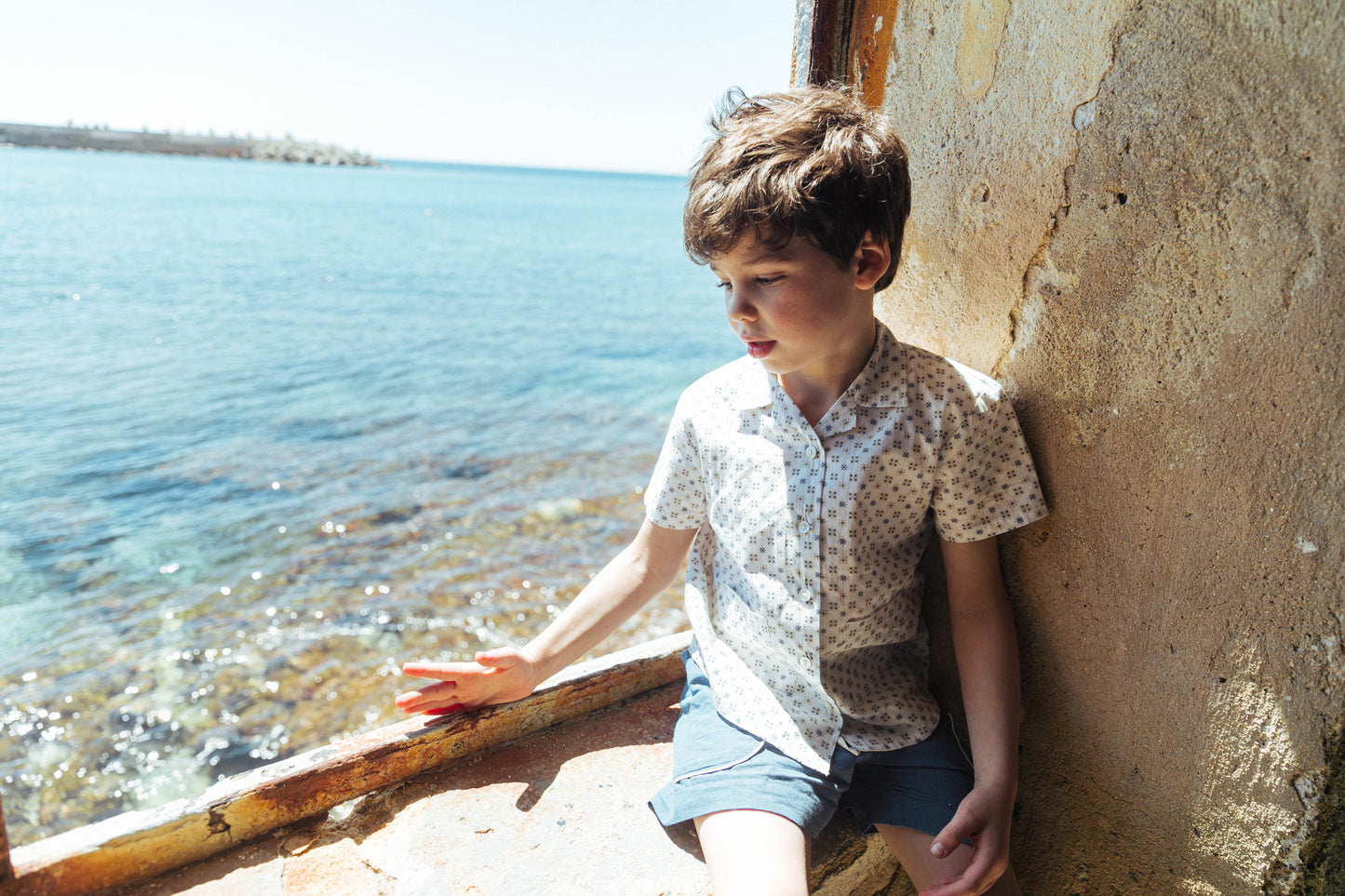 Birch Shorts, Coastal Blue