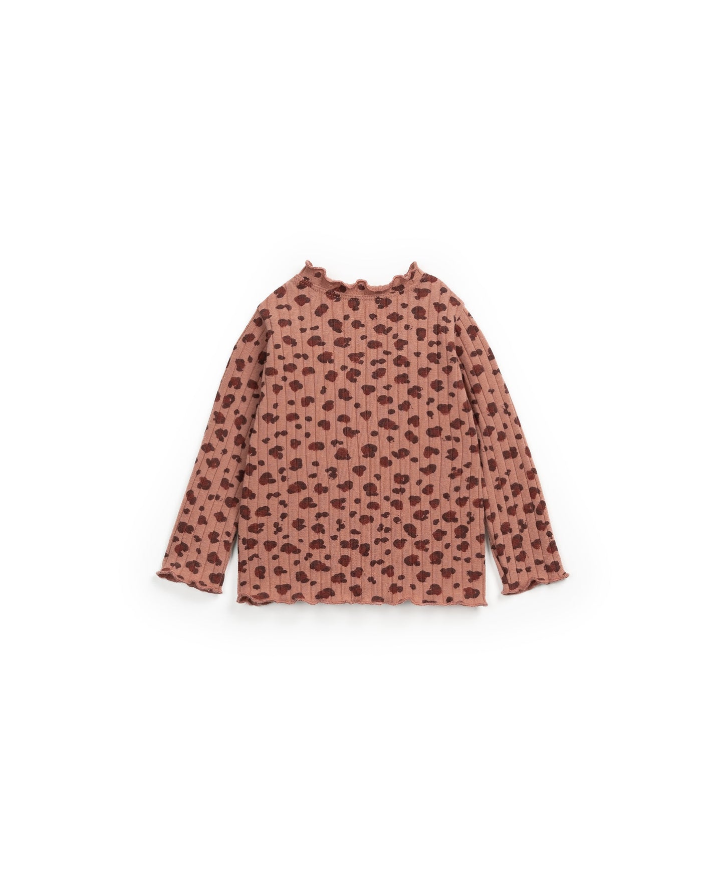 Rib L/S Shirt, Spotted