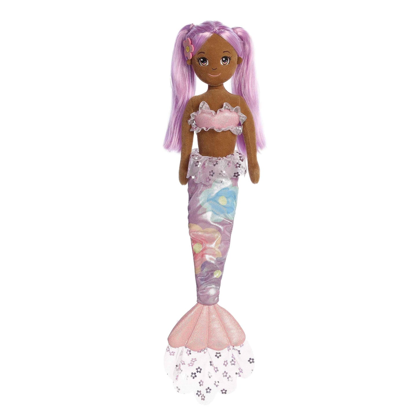 Floral Sparkles Mermaid - Petal