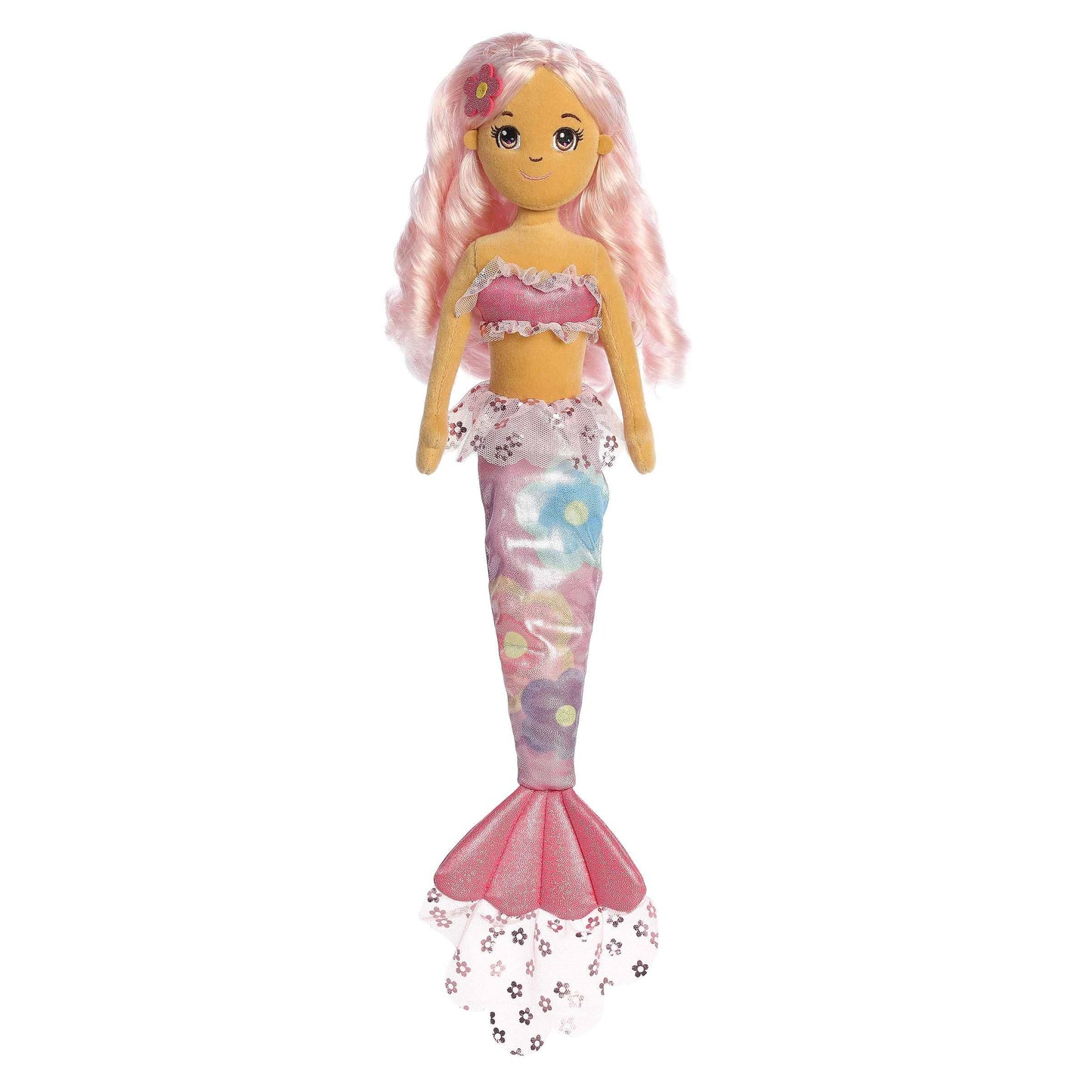 Floral Sparkles Mermaid - Lily