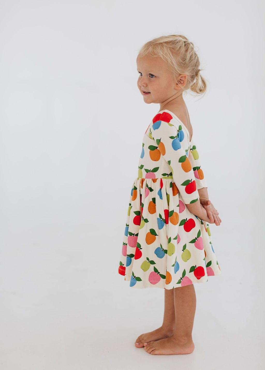 Twirl Dress in Apples