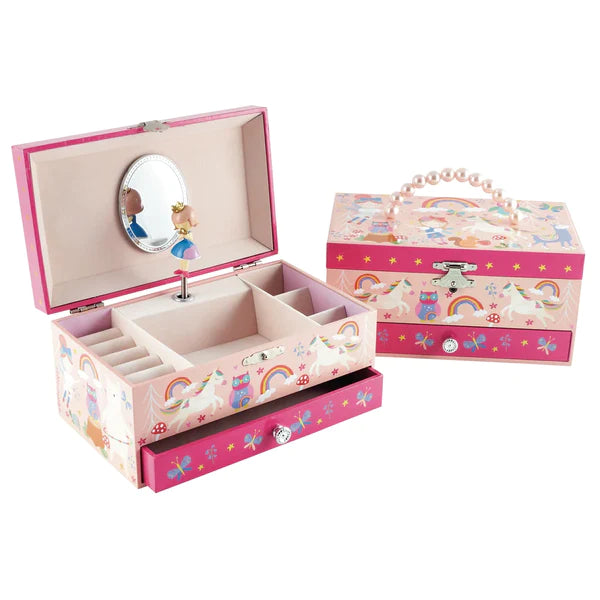 Rainbow Woodland Jewelry Box