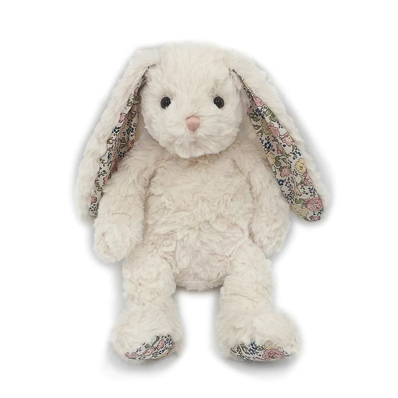 Faith Cream Floral Bunny - Medium