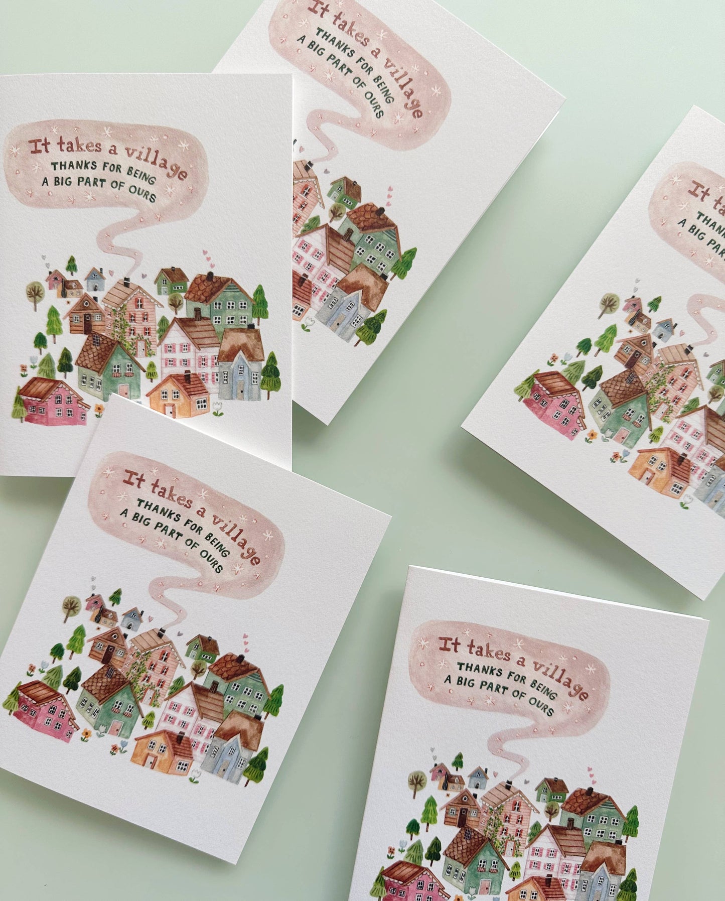 It Takes a Village LOUIE AWARD FINALIST Greeting Card