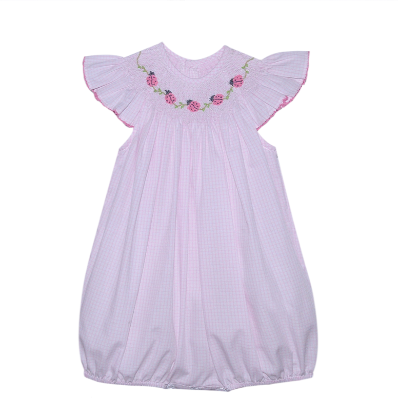 Pink Georgette Bubble, Ladybugs