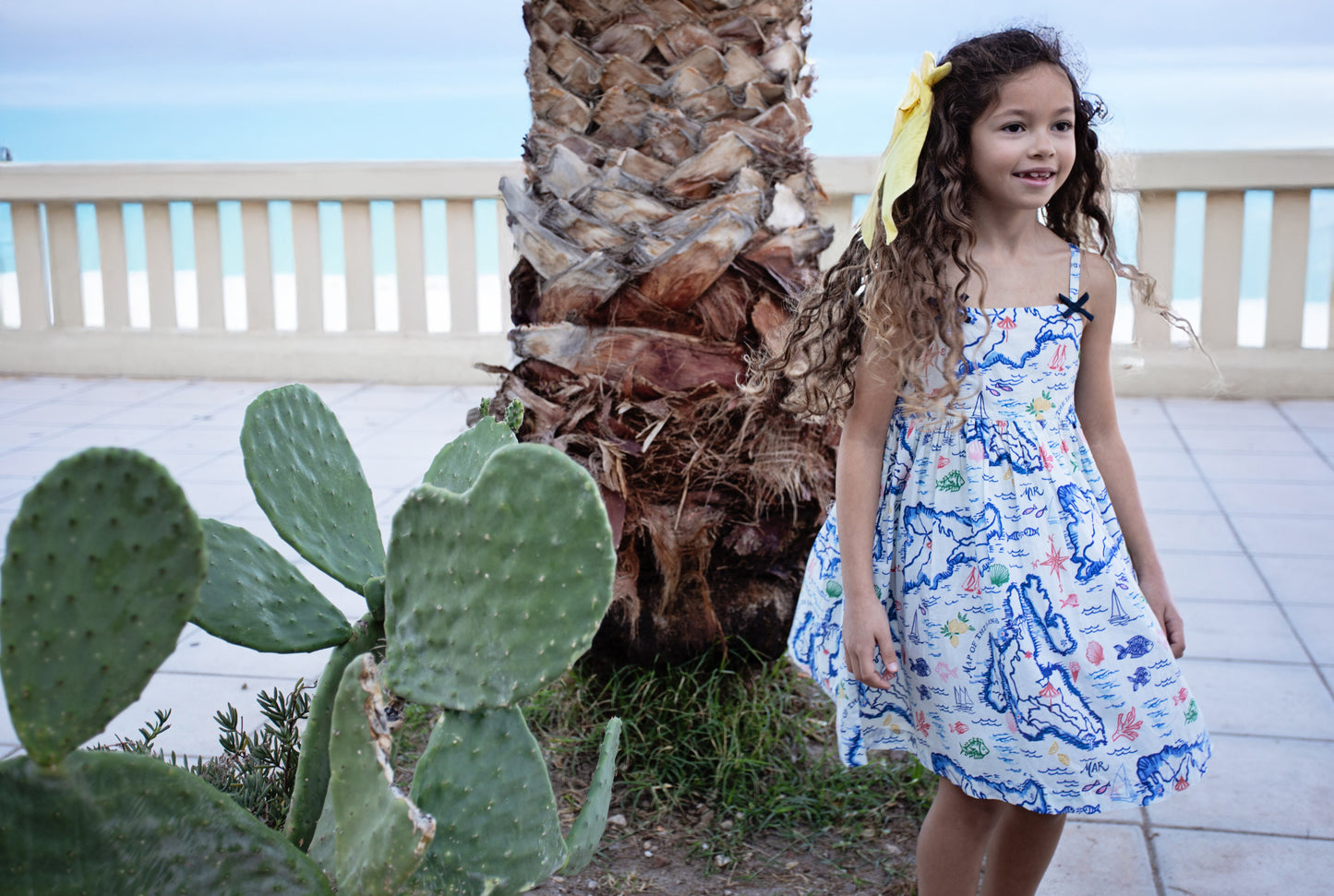 Tia Dress, Island Map
