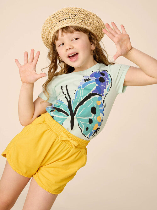 S/S Graphic Tee, Carnival Butterfly