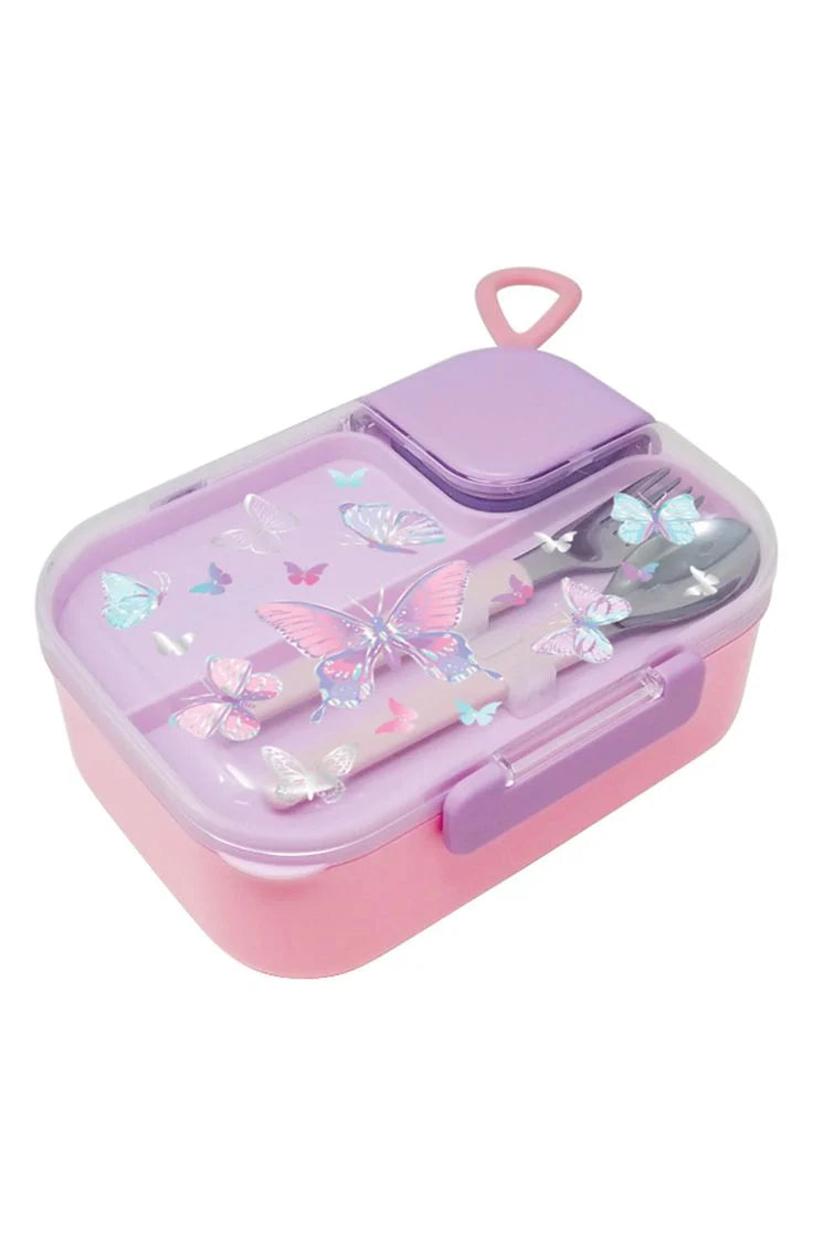 Stainless Steel Bento Box, Tie Dye Butterfly