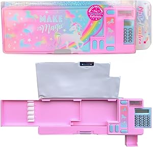 Multi-Function Pencil Case, Unicorn