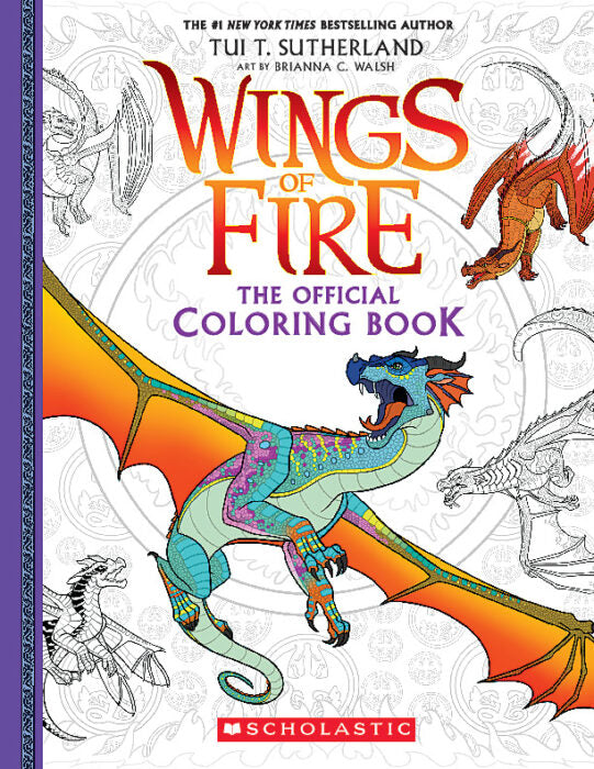 Wings of Fire Coloring Book