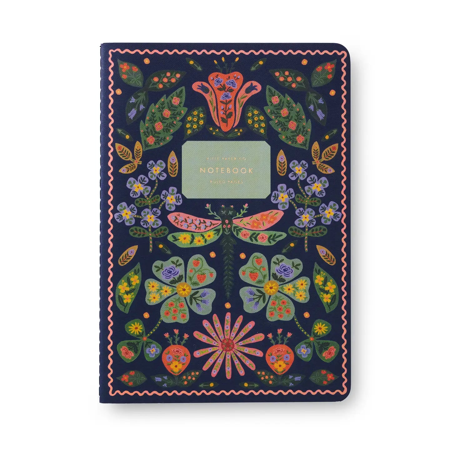 Posy Notebook, Navy