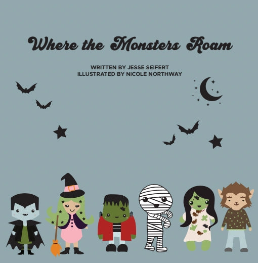 Where the Monsters Roam Board Book