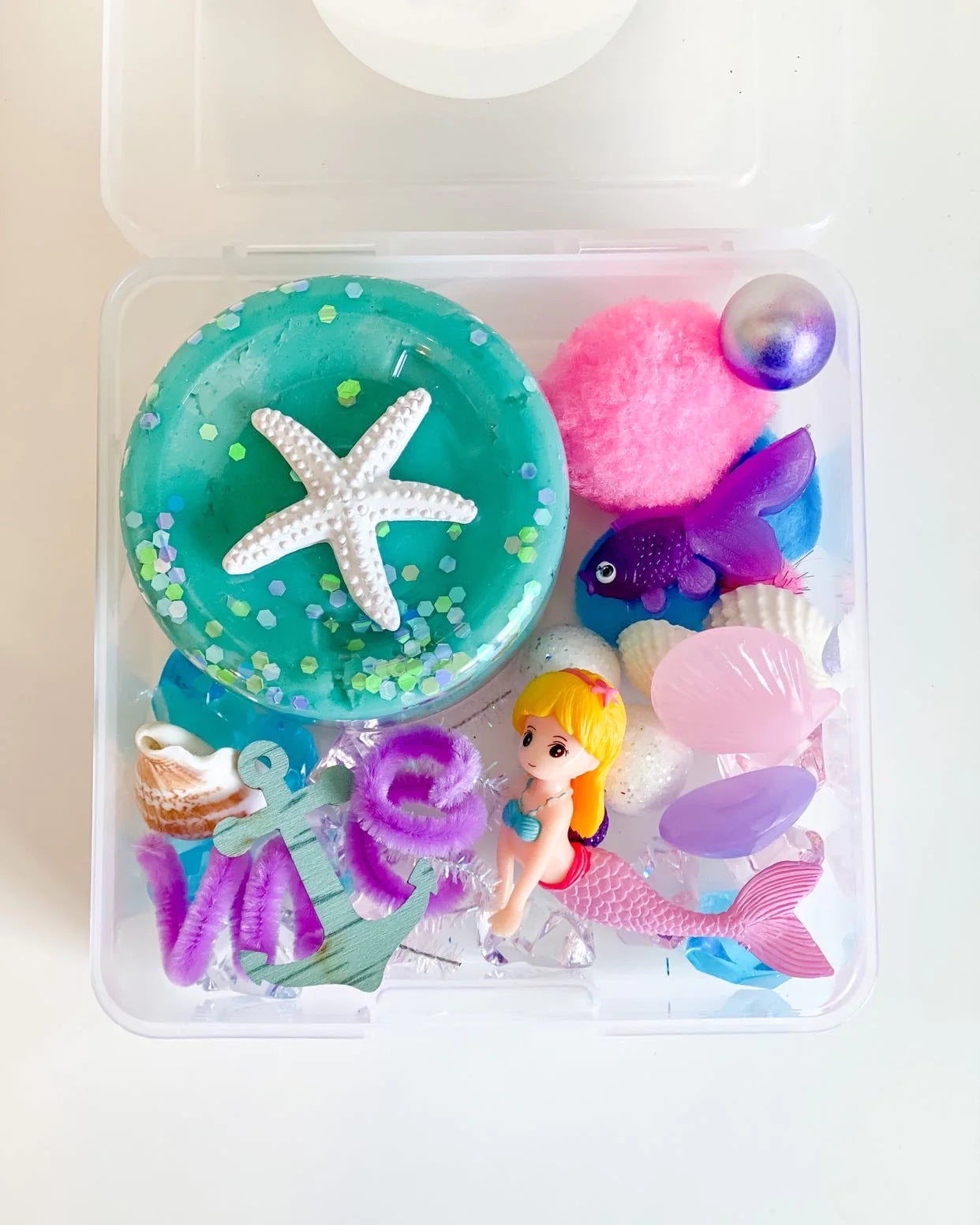 Mermaid Sensory Dough Box