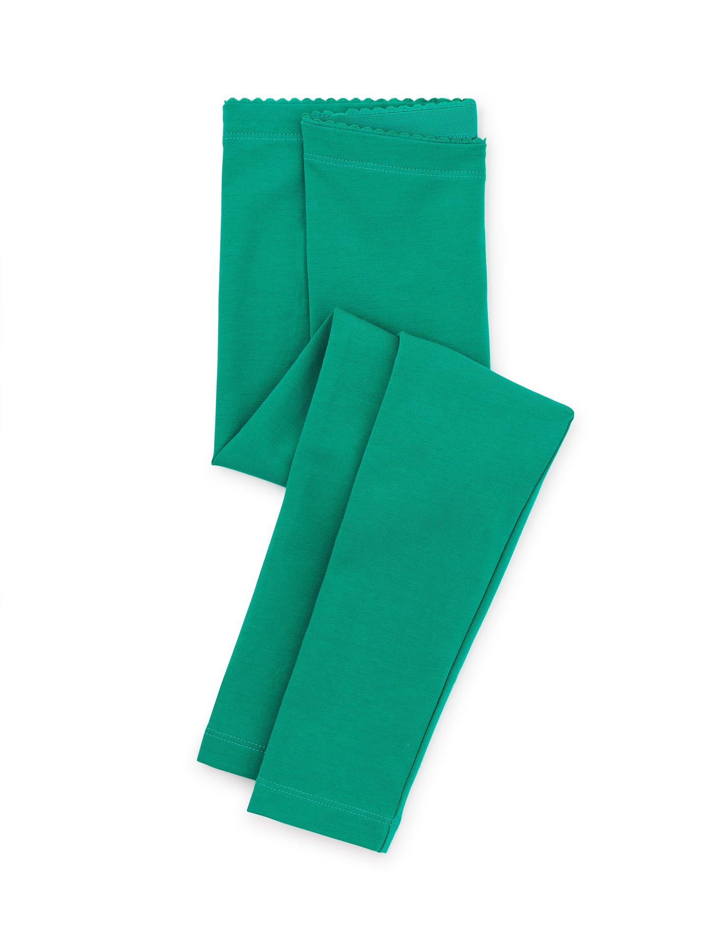 Solid Capri Leggings, Viridis