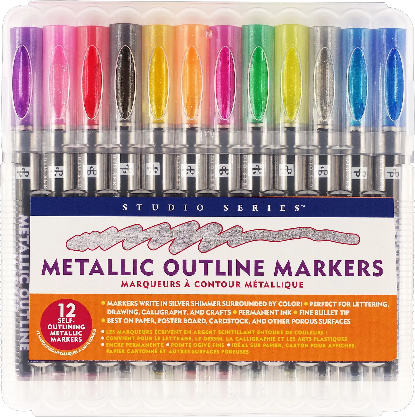 Studio Series Metallic Outline Markers