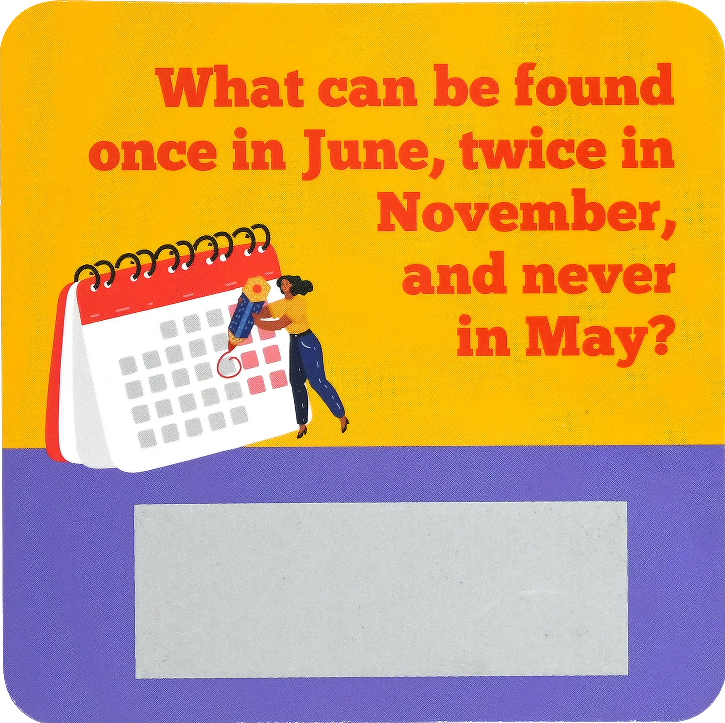 Scratch-Off Lunch Box Riddles