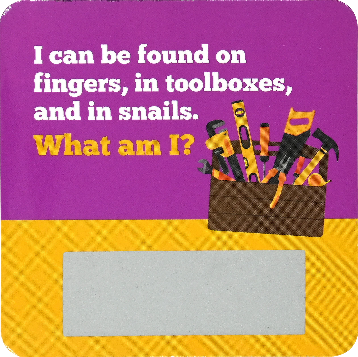 Scratch-Off Lunch Box Riddles