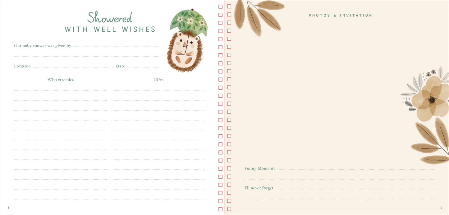 Baby's First Years: A Modern Book w/Keepsake Box