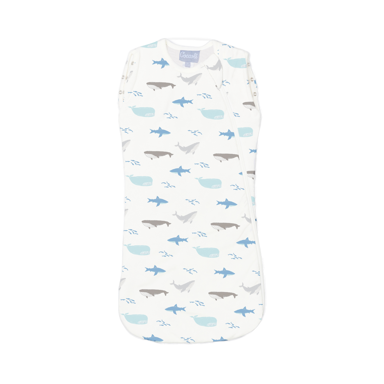 0.5 Togs Infant Sleepsack, Ocean Life on Cream