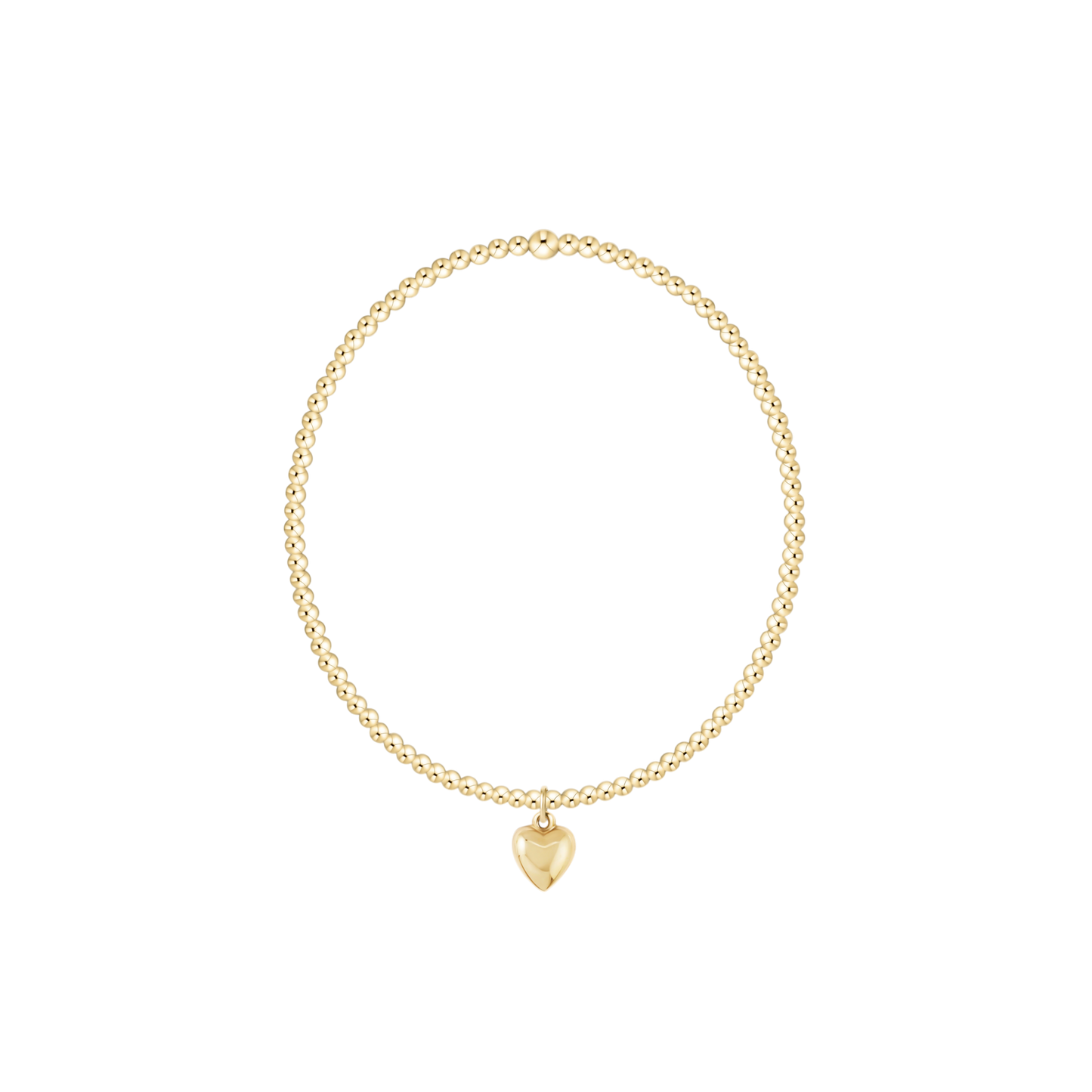 Classic Gold 2mm Bracelet - Love Plush Small Gold