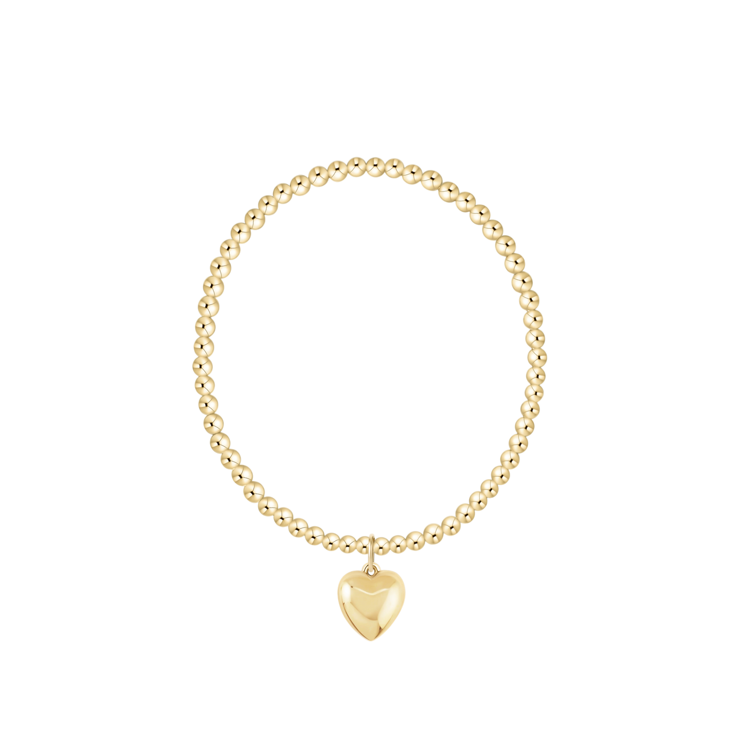 Classic Gold 3mm Bracelet - Love Plush Gold