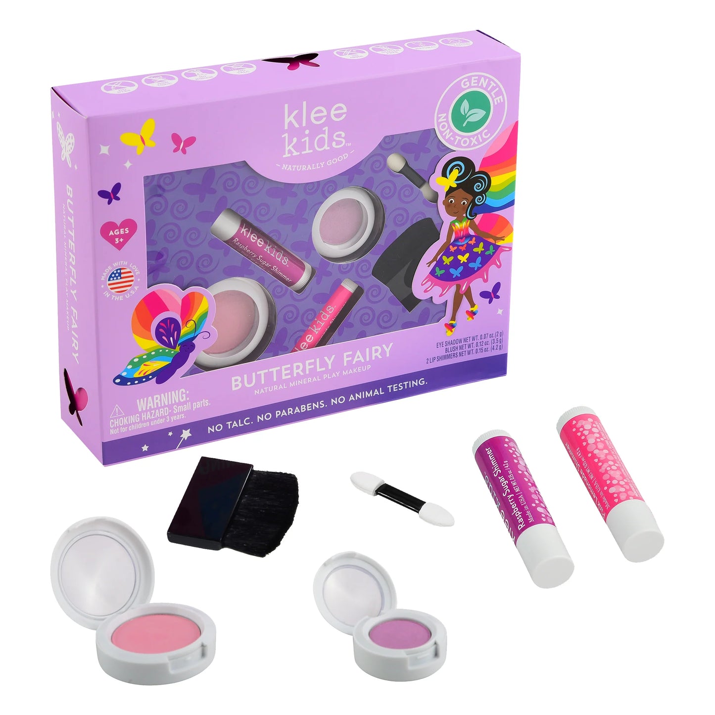 Kids Mineral Play Makeup Kit, Butterfly Fairy