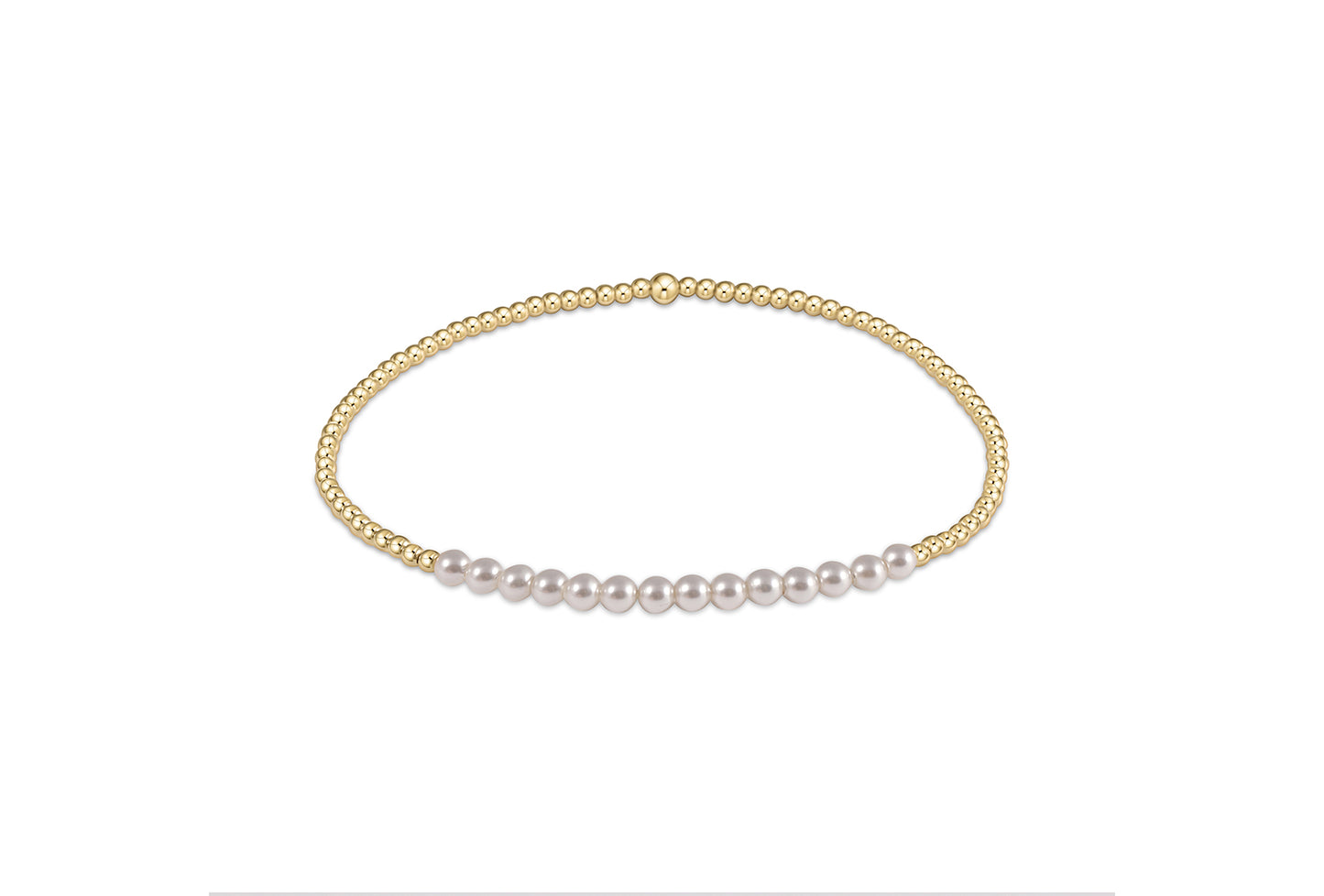 Gold Bliss Pearl 3mm Bracelet