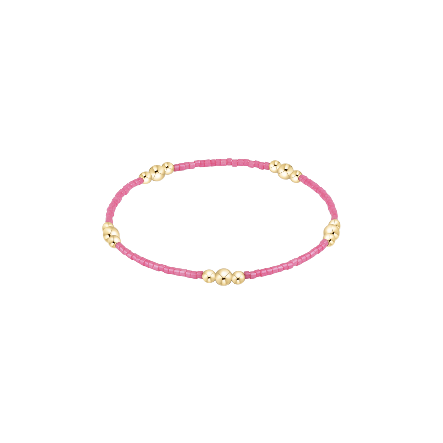 Hope Purpose Gold Bracelet - Bubblegum