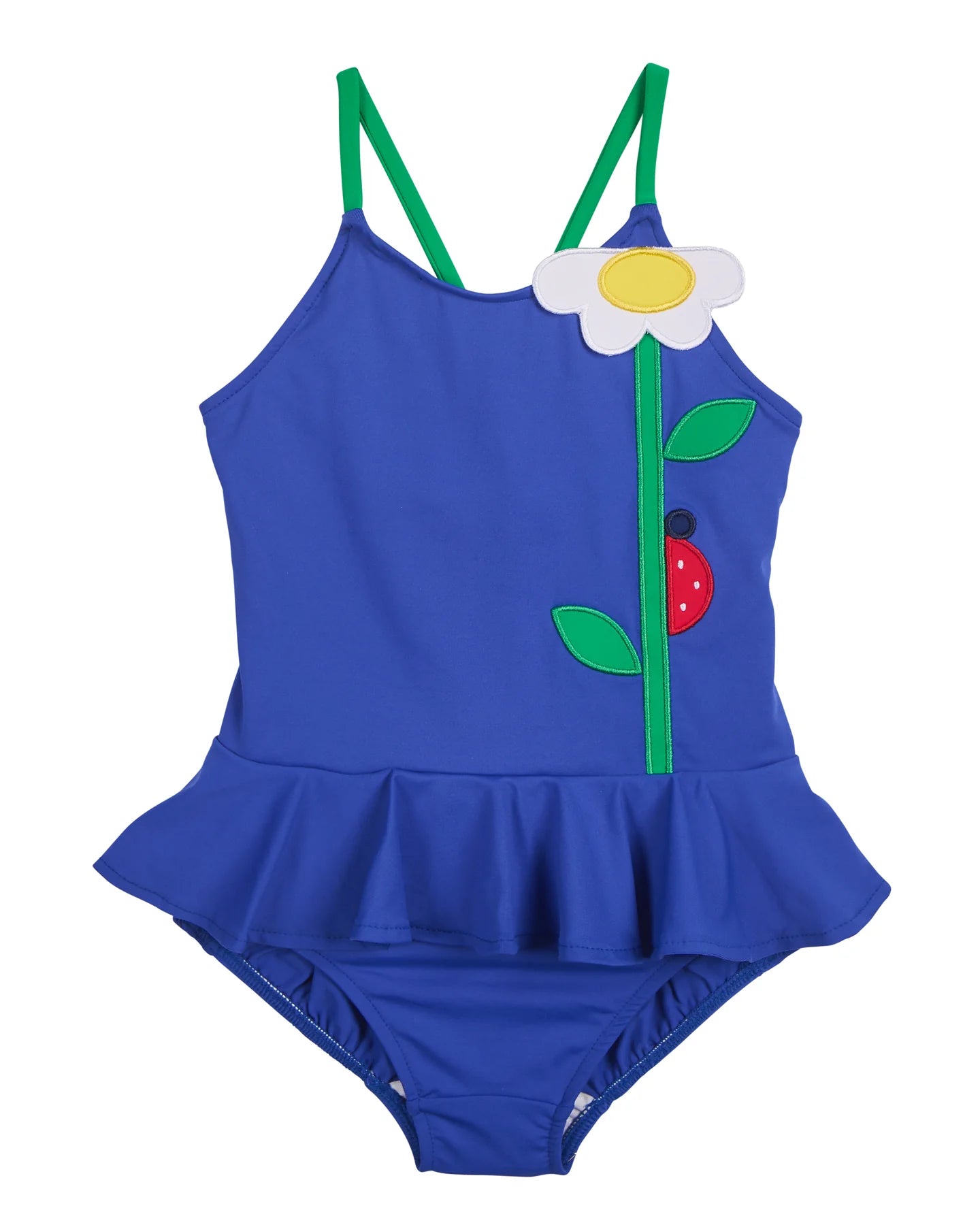 Skirted Swimsuit w/Flower
