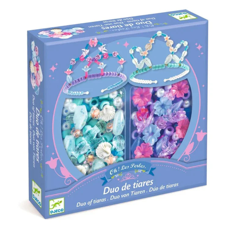 LGA Beads & Jewelry, Blue Tiara Duo