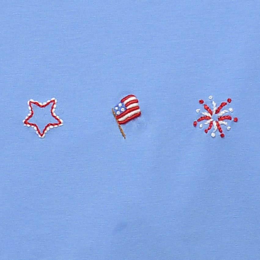 Blue Houston Shirt, The Red,White and Blue