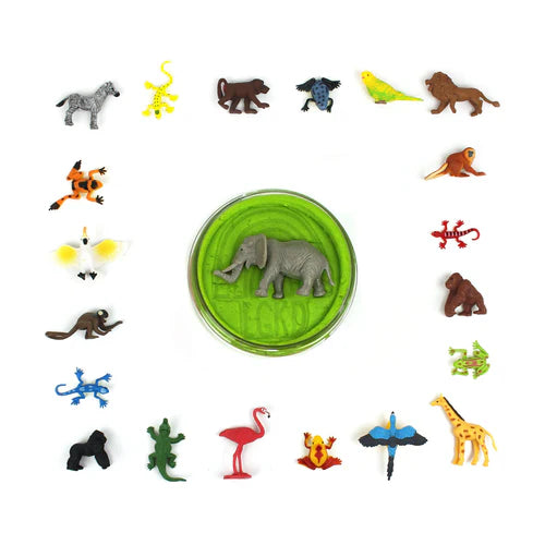 Wild Animals Hidden Surprise Kiddough, 4 oz