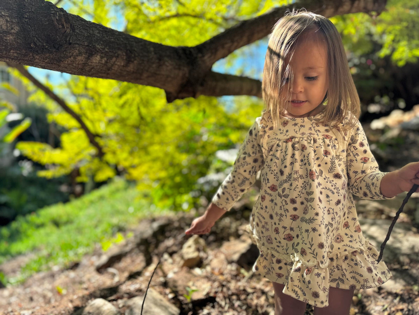 Aswen Floral Dress