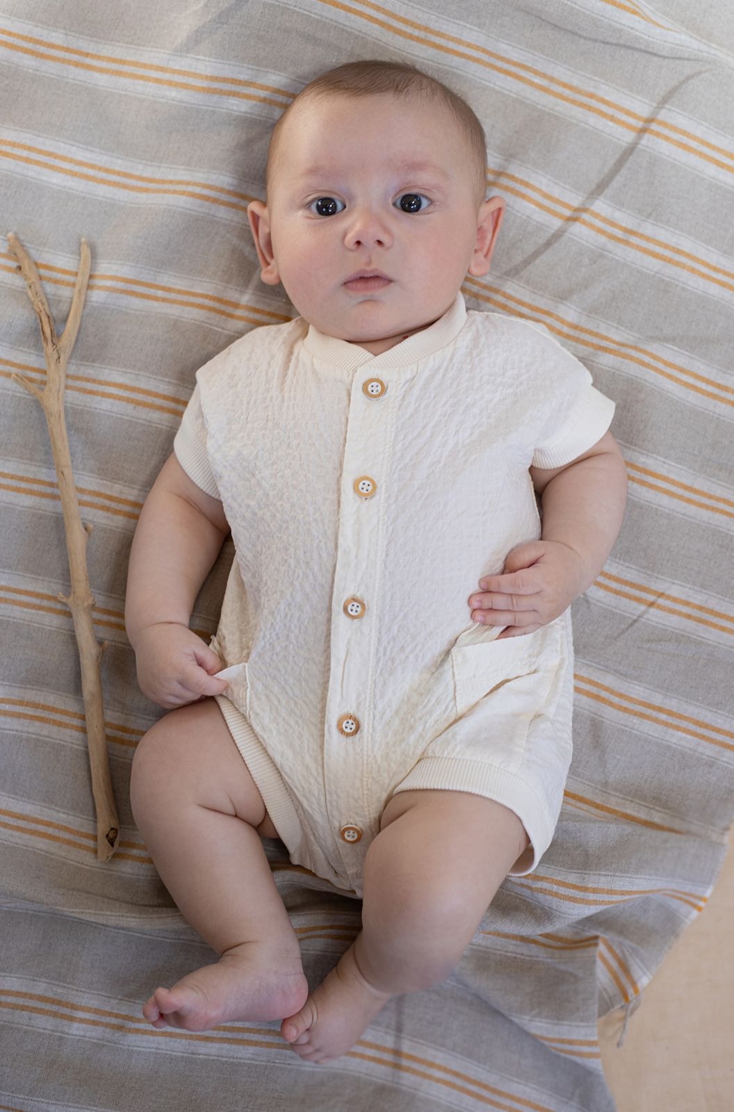 FILIPOS Overall, Ecru