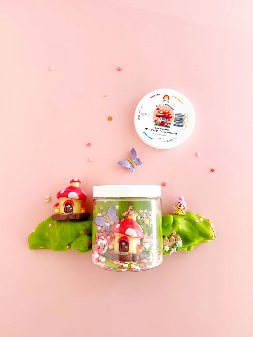 Mini KidDough-To-Go, Fairy Garden