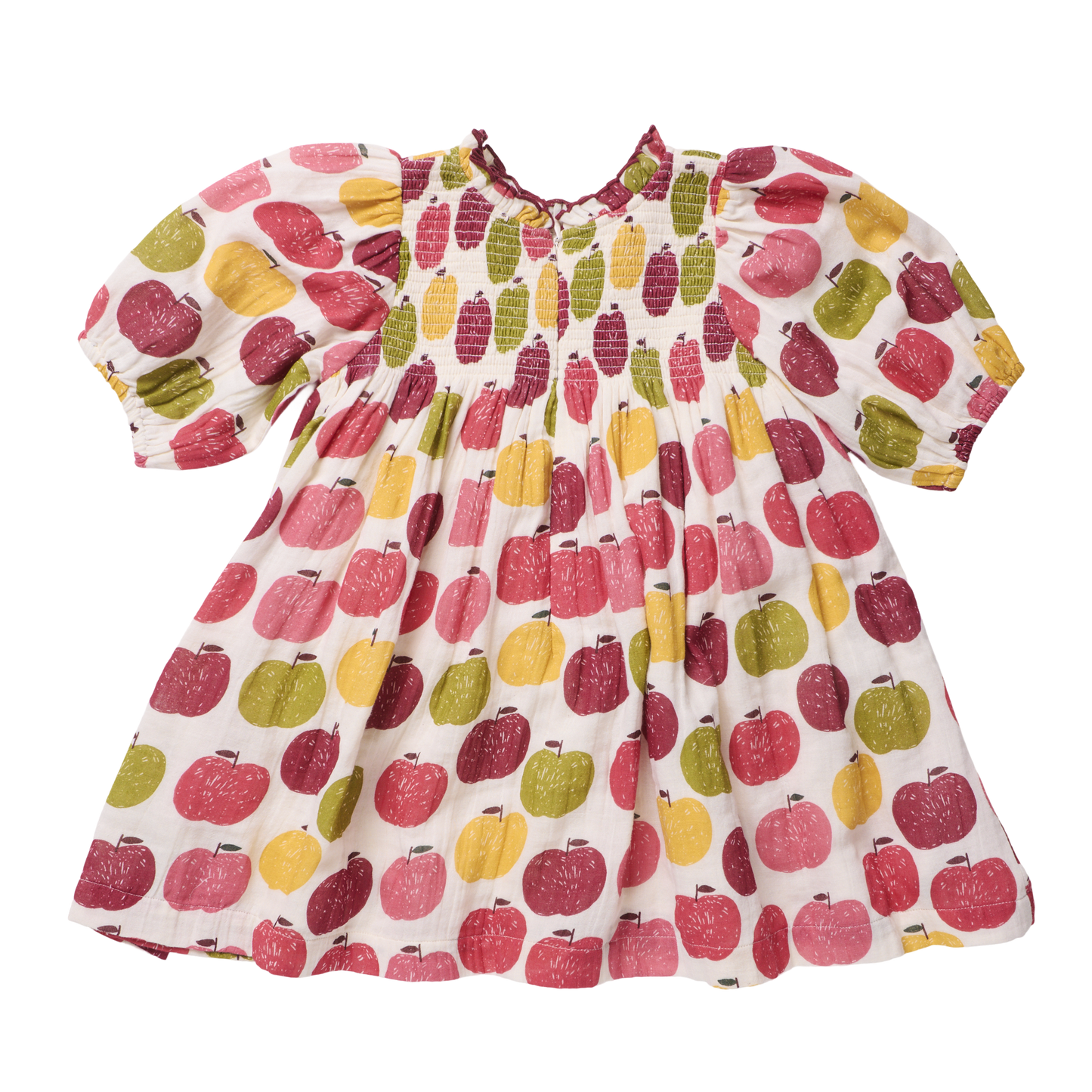 Stevie Dress, Pink Delicious Apples