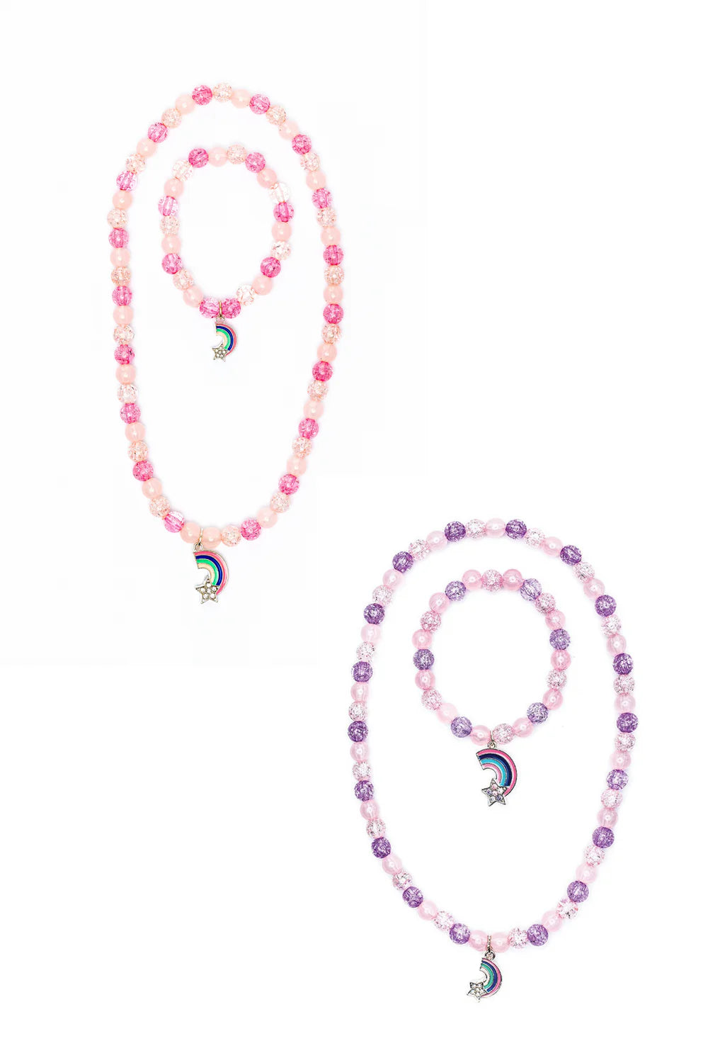 NL/BL Set, Purple Rainbow (2 pc)