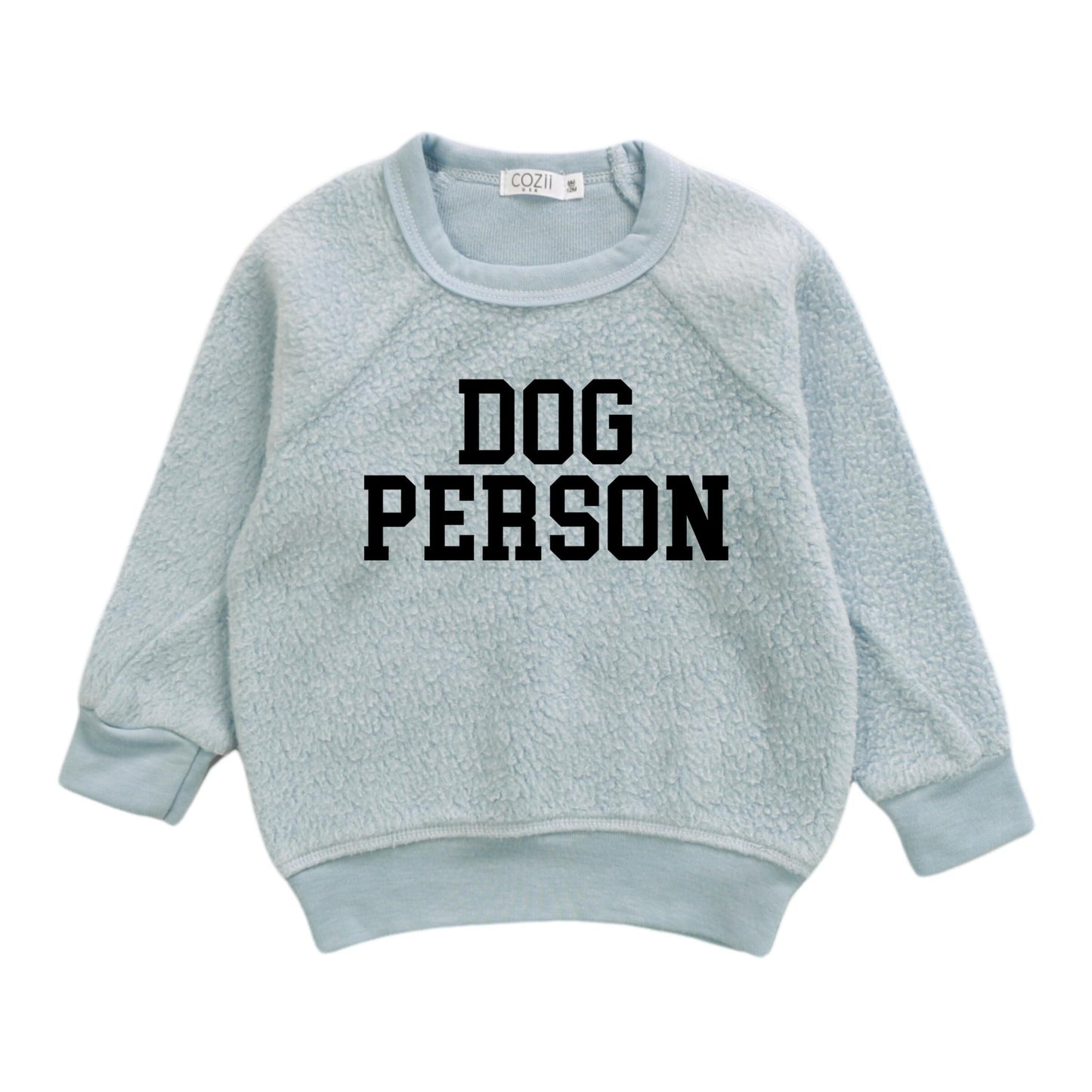 L/S Women's Raglan Crew, Dog Person