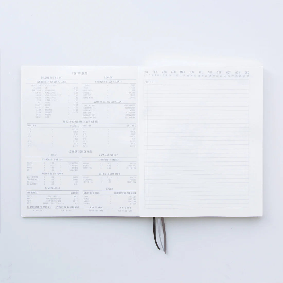 Standard Issue Planner Notebook No. 3, Ochre