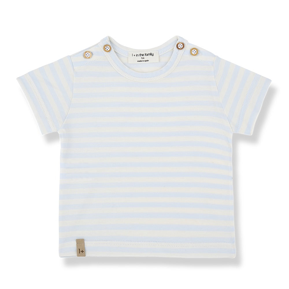 JON T-Shirt, Misty Blue