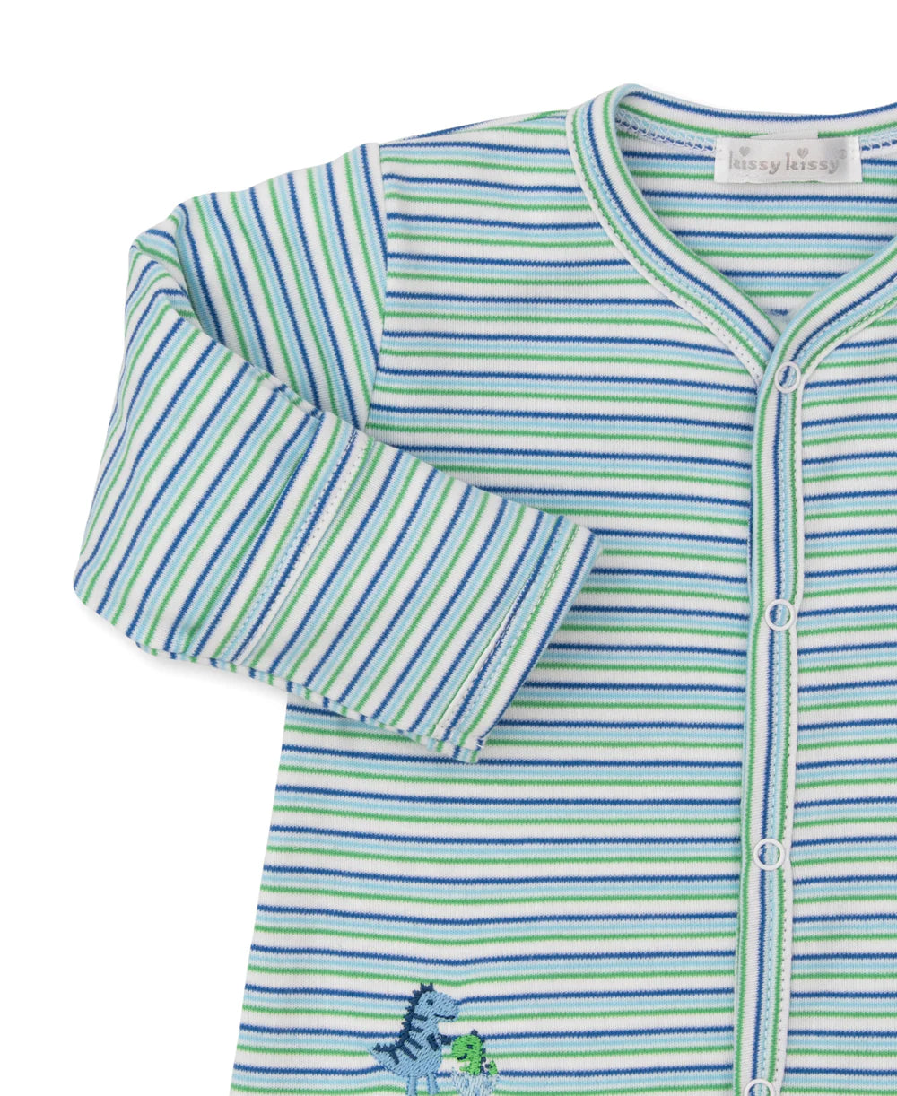 Stripe Footie, Dino District