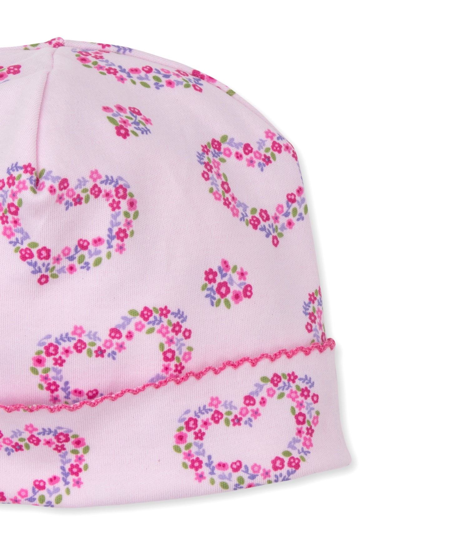 Print Hat, Hearts Abloom