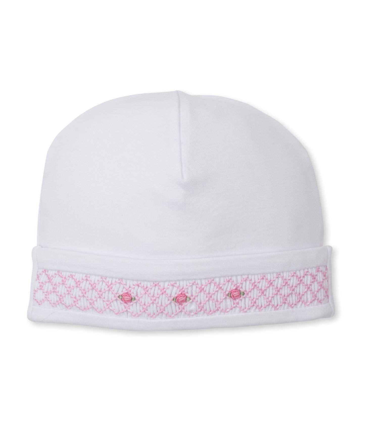 Hat w/Hand Smock, CLB Fall, White/Pink