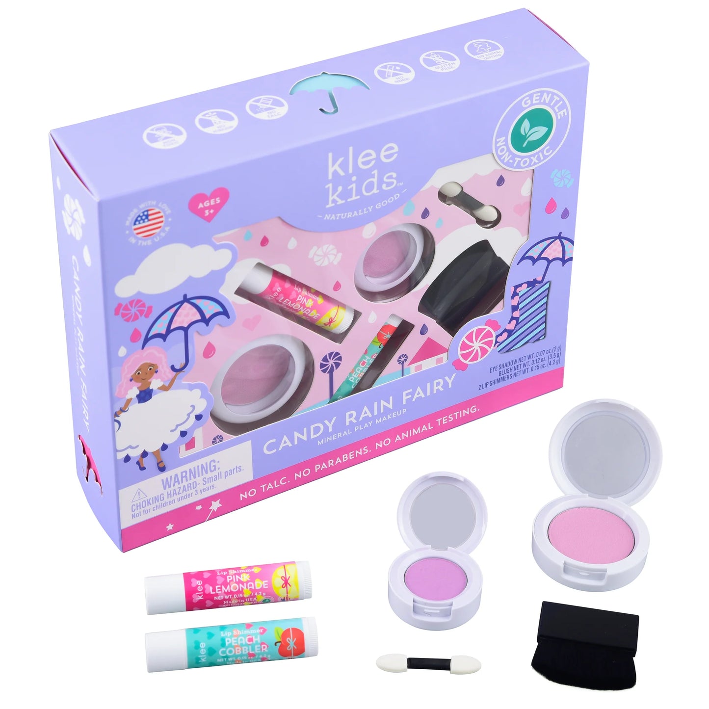 Kids Mineral Play Makeup Kit, Candy Rain Fairy